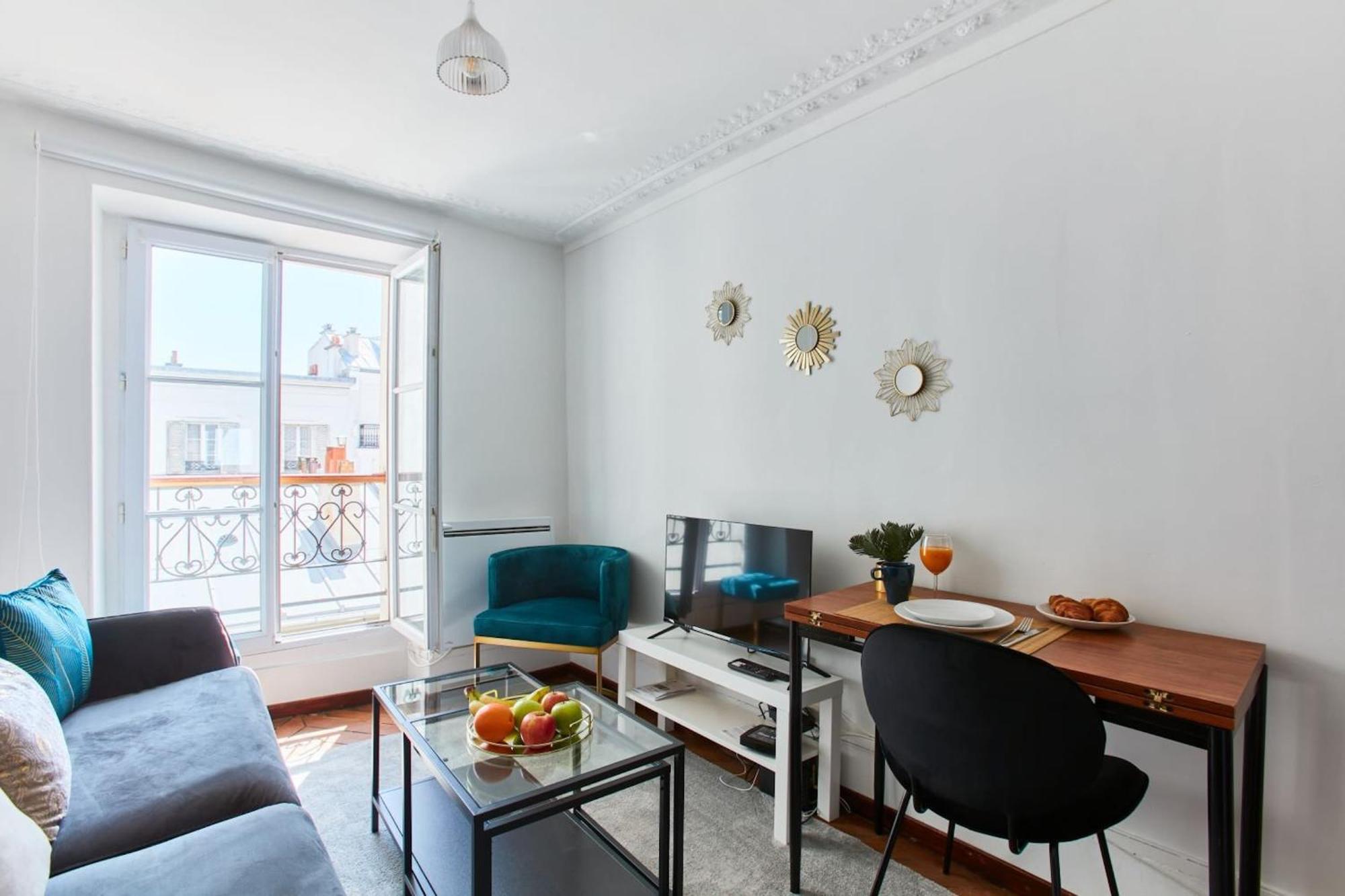 Montmartre & Sacre-Coeur Basilica - 1Br - Cityapartmentstay ปารีส ภายนอก รูปภาพ